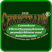 Christbaumschmuck aus Glas aus Lauscha | Mundgeblasen & Handbemalt-Logo