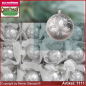Preview: Glass ball 6cm Ø Antique