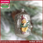 Preview: Dwarf in the tree trunk silver